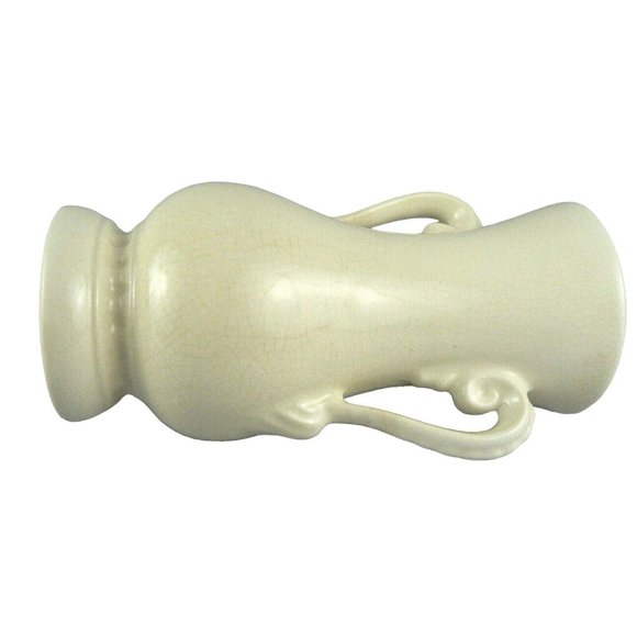 Vase Royal Copley Floral Design Beaded Double Handles 6" Tall - Picture 10 of 12